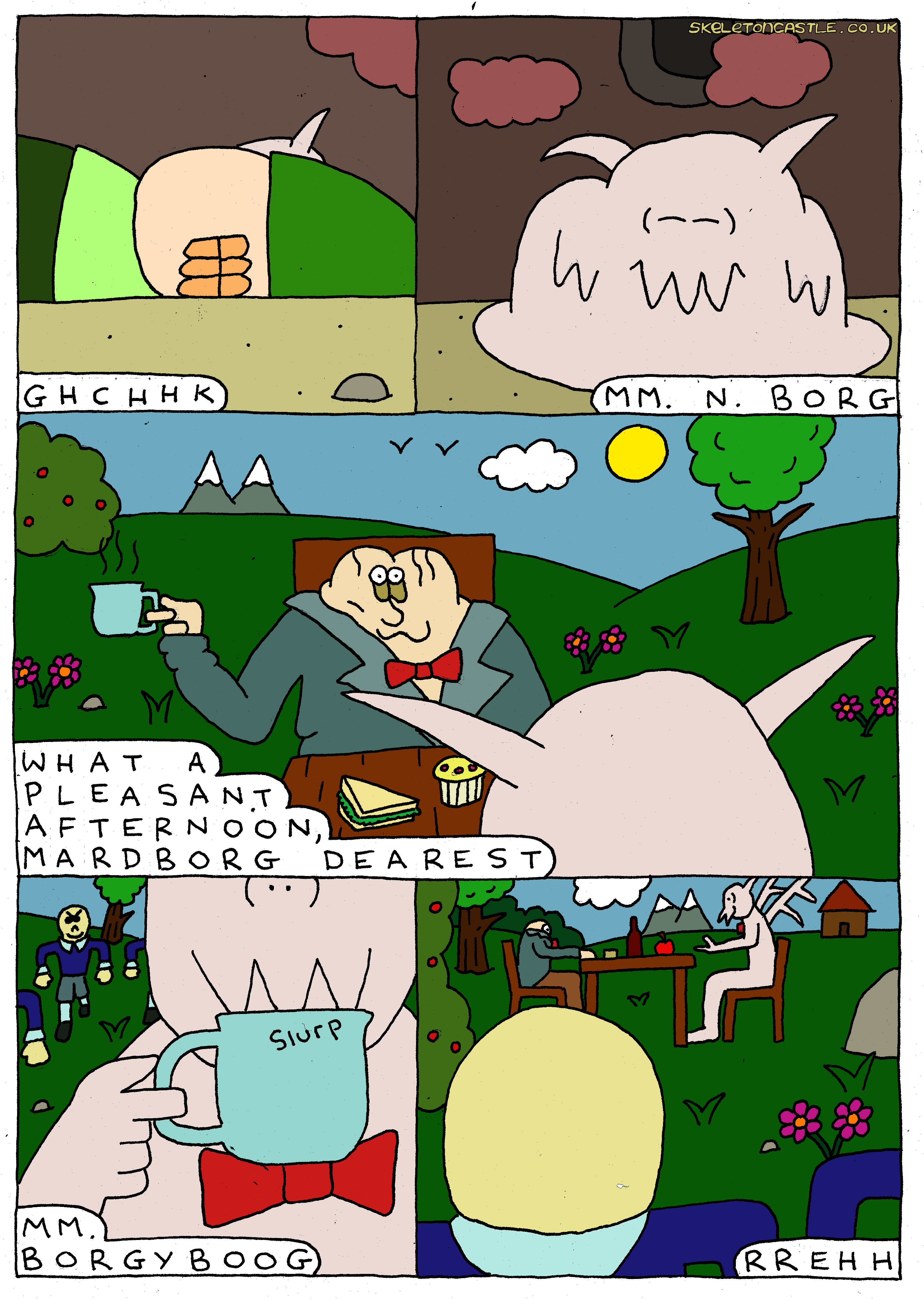 mardborg is dreaming about a delightful picnic with Tony