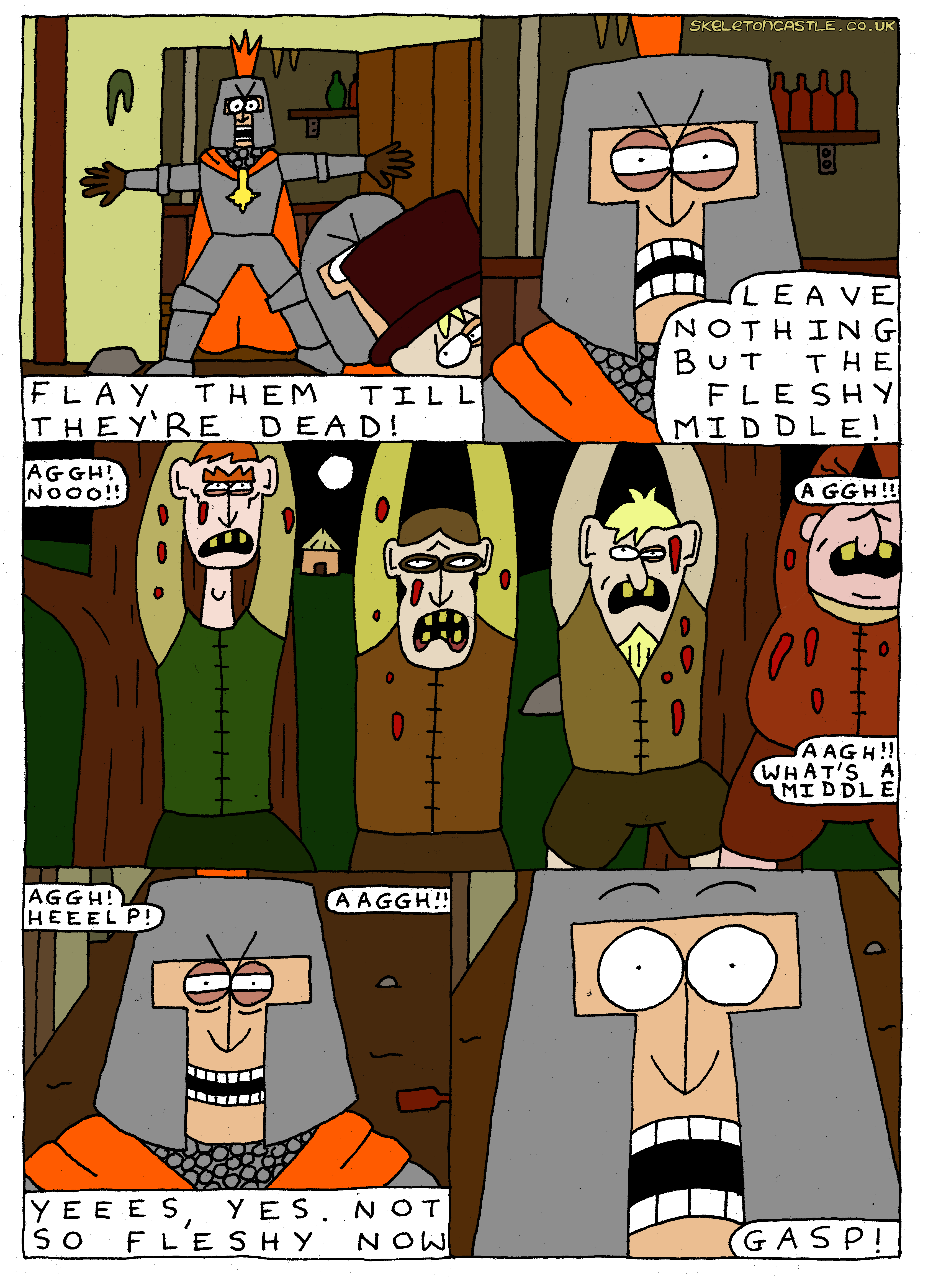 Crocley has the Bardmerg gang flayed down to their fleshy middle but is shocked by the results