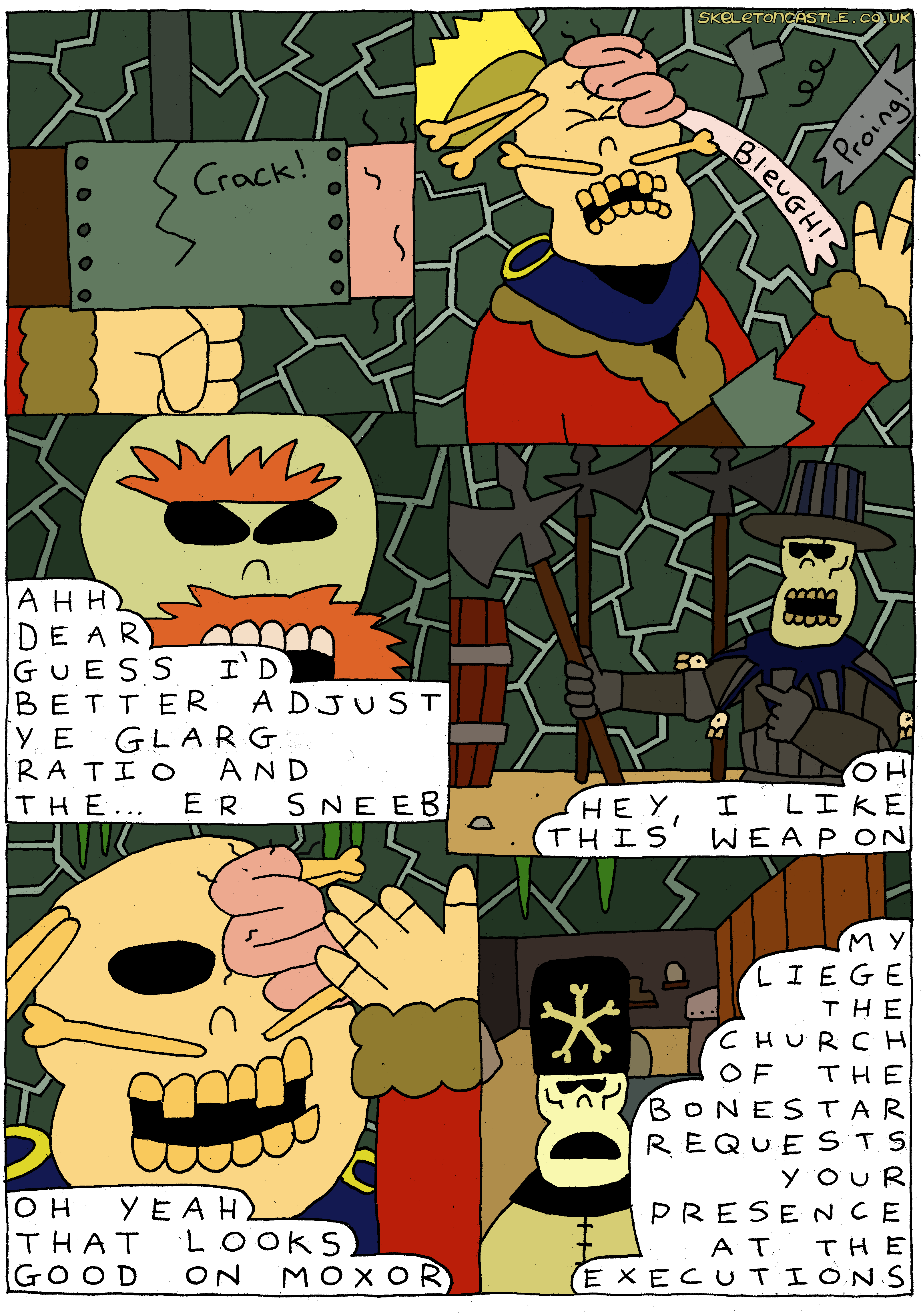 it snaps and goes off in his face