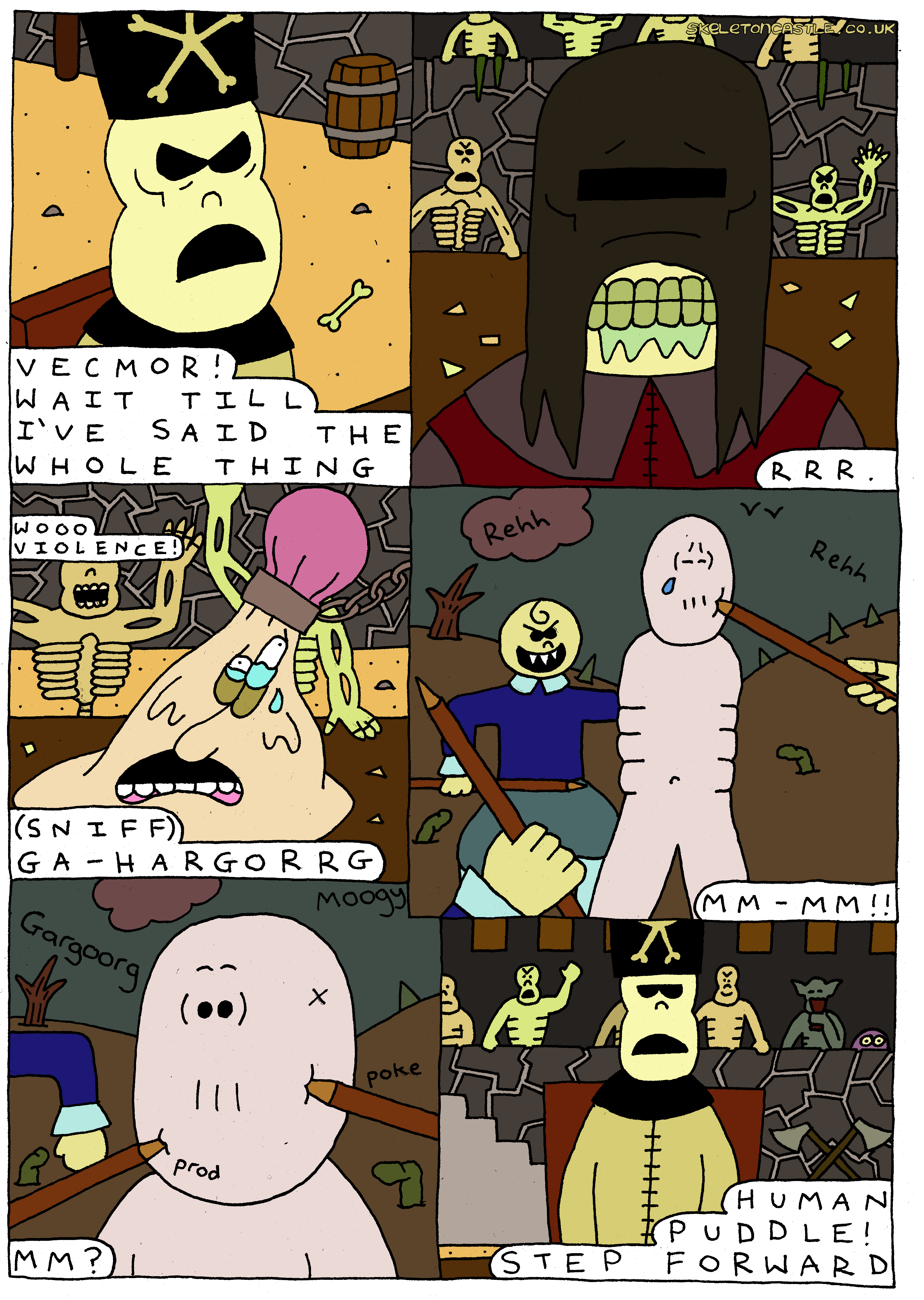 Tony is brought to the block