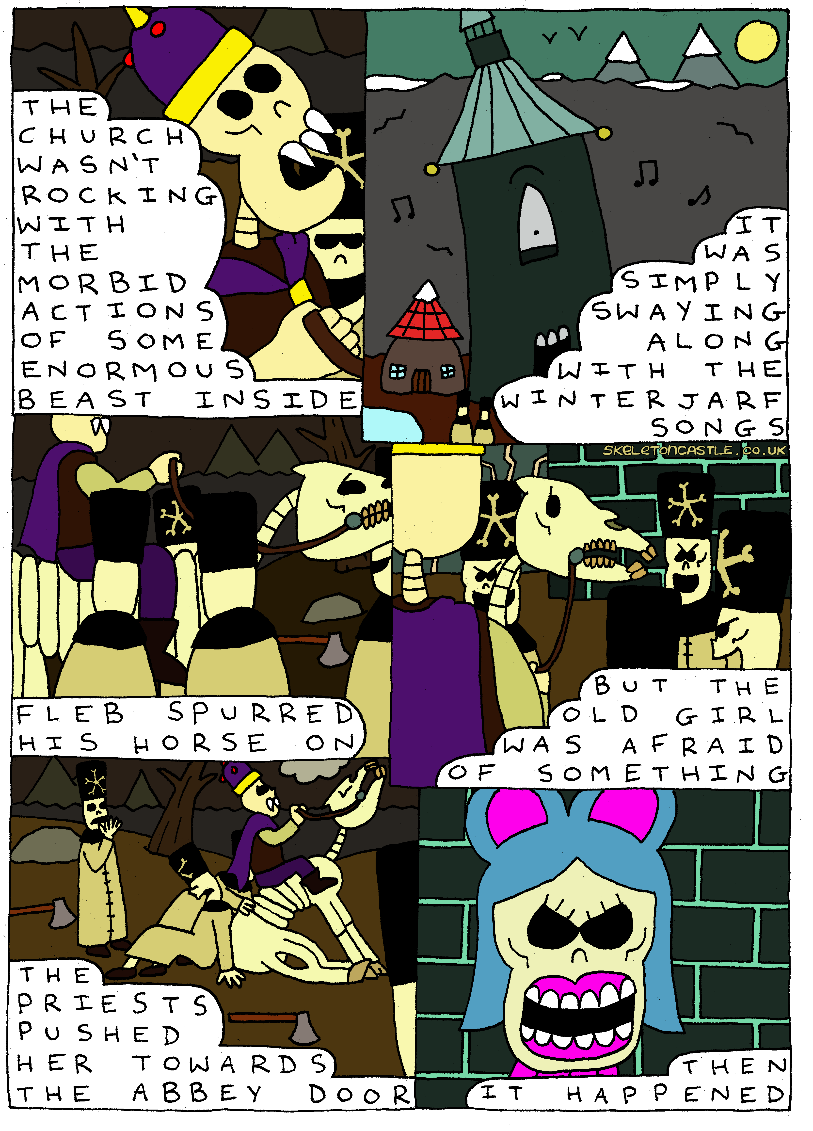 scary story climax nears