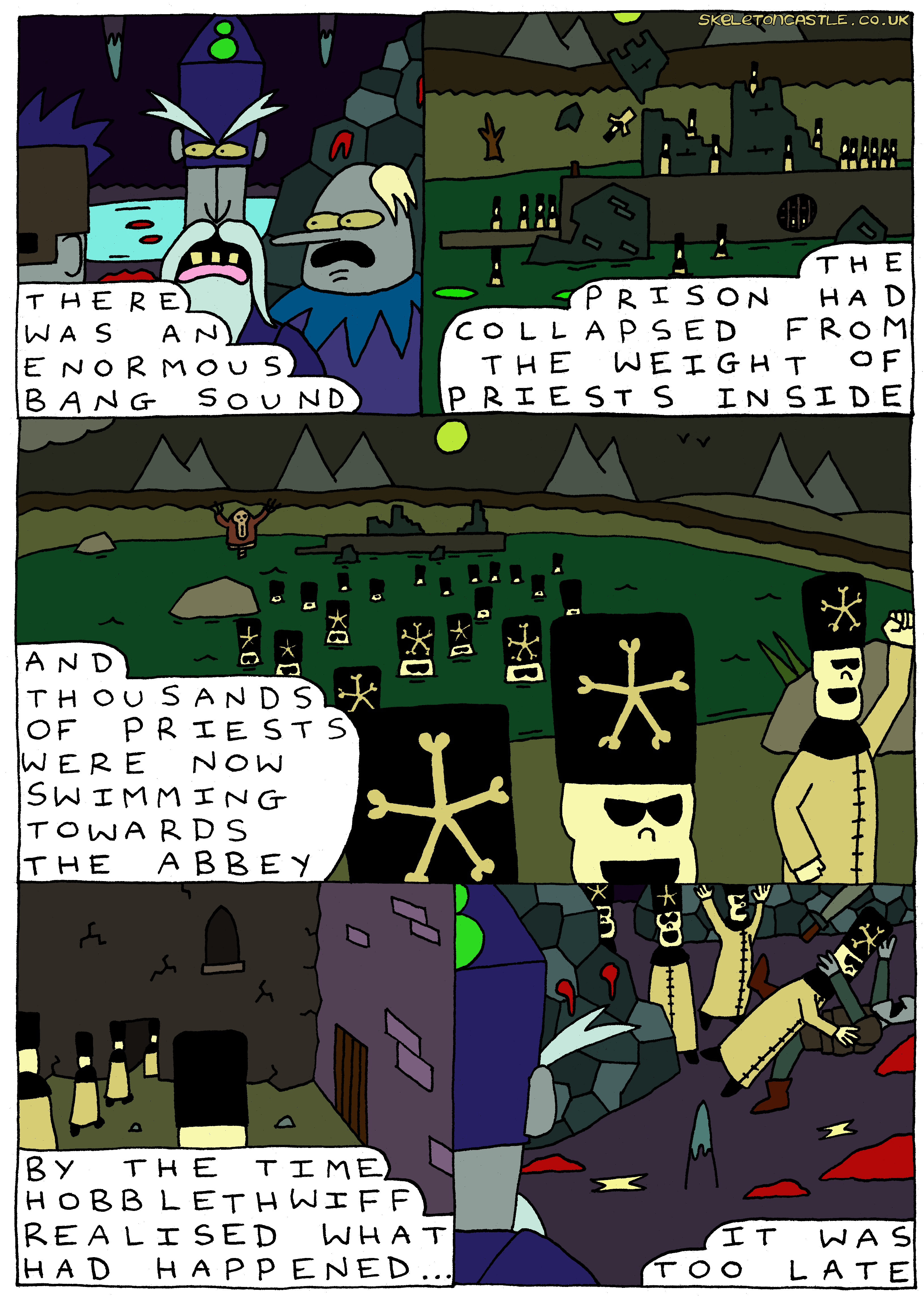 the priests attack