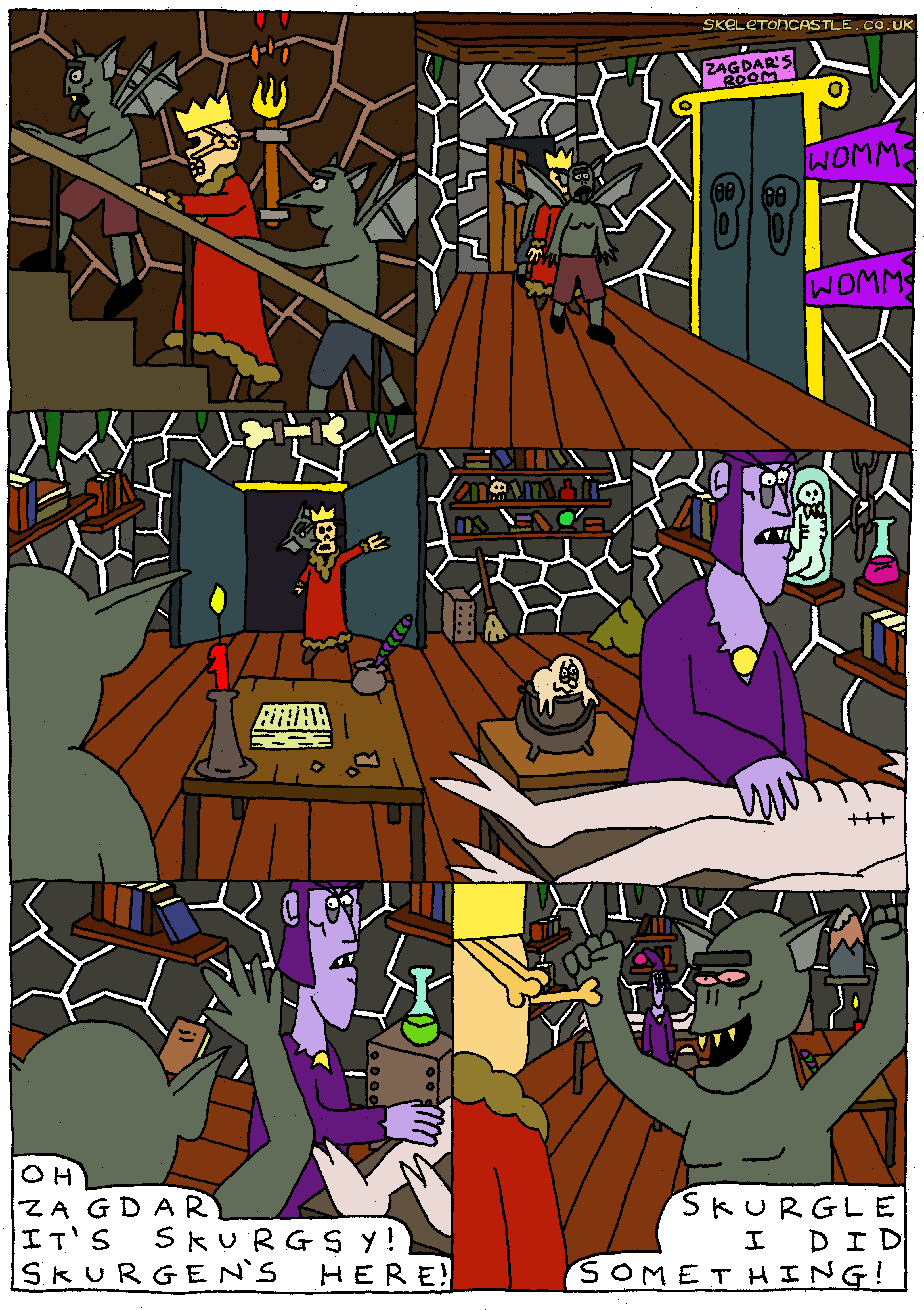 back in zadgar's room